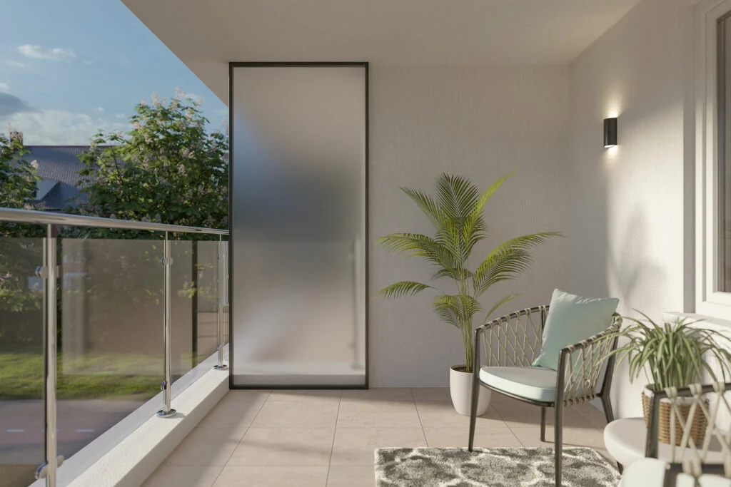 Divisorio per balcone