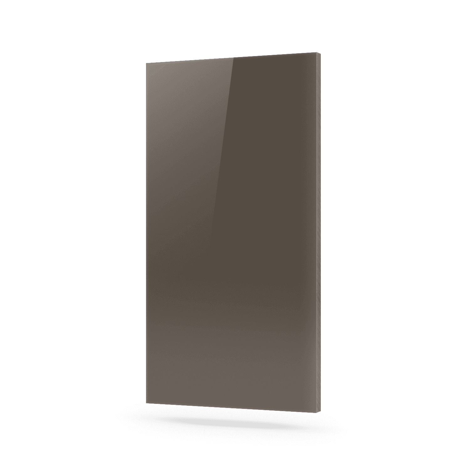 Panel ścienny z satynowego plexi w kolorze gliny połysk/matowy 4 mm