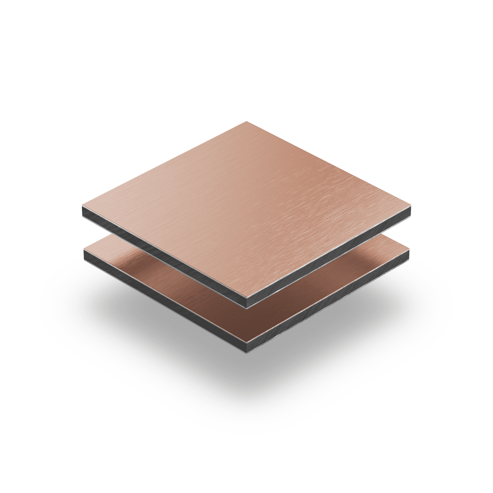 Alupanel miedziany szczotkowany 3 mm