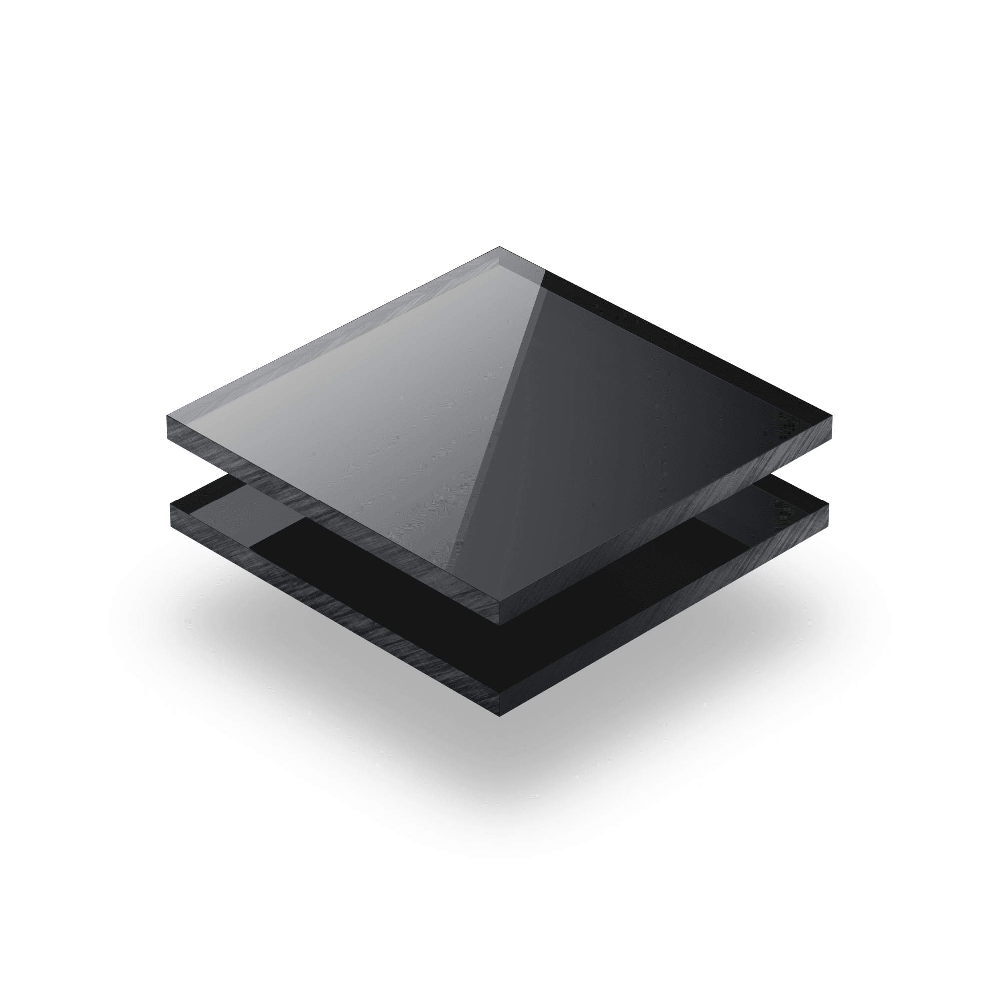 Plexi lustrzany antracyt