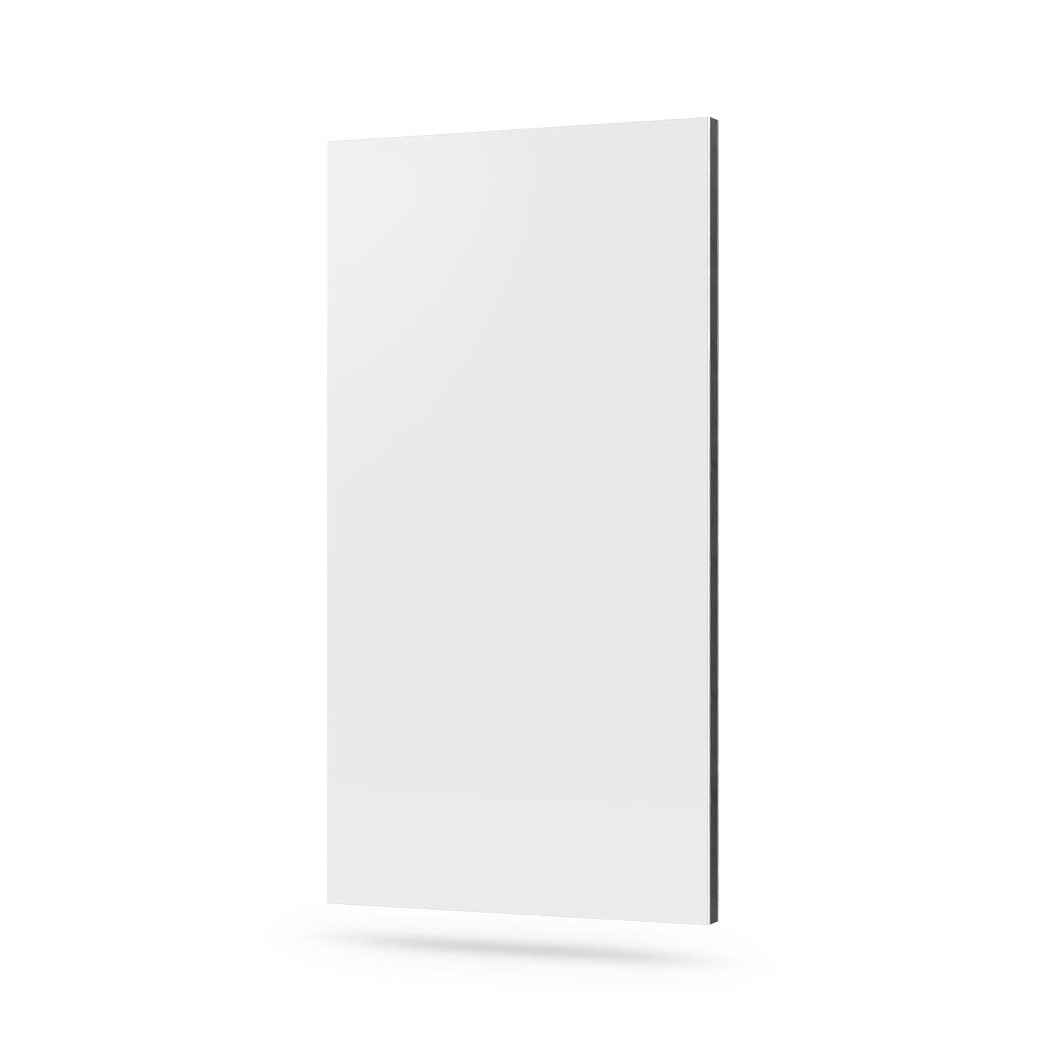 Panel ścienny aluminium biały matowy 4 mm