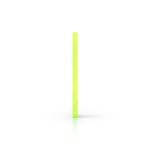 Plexi fluorescencyjny zielony - Widok z boku